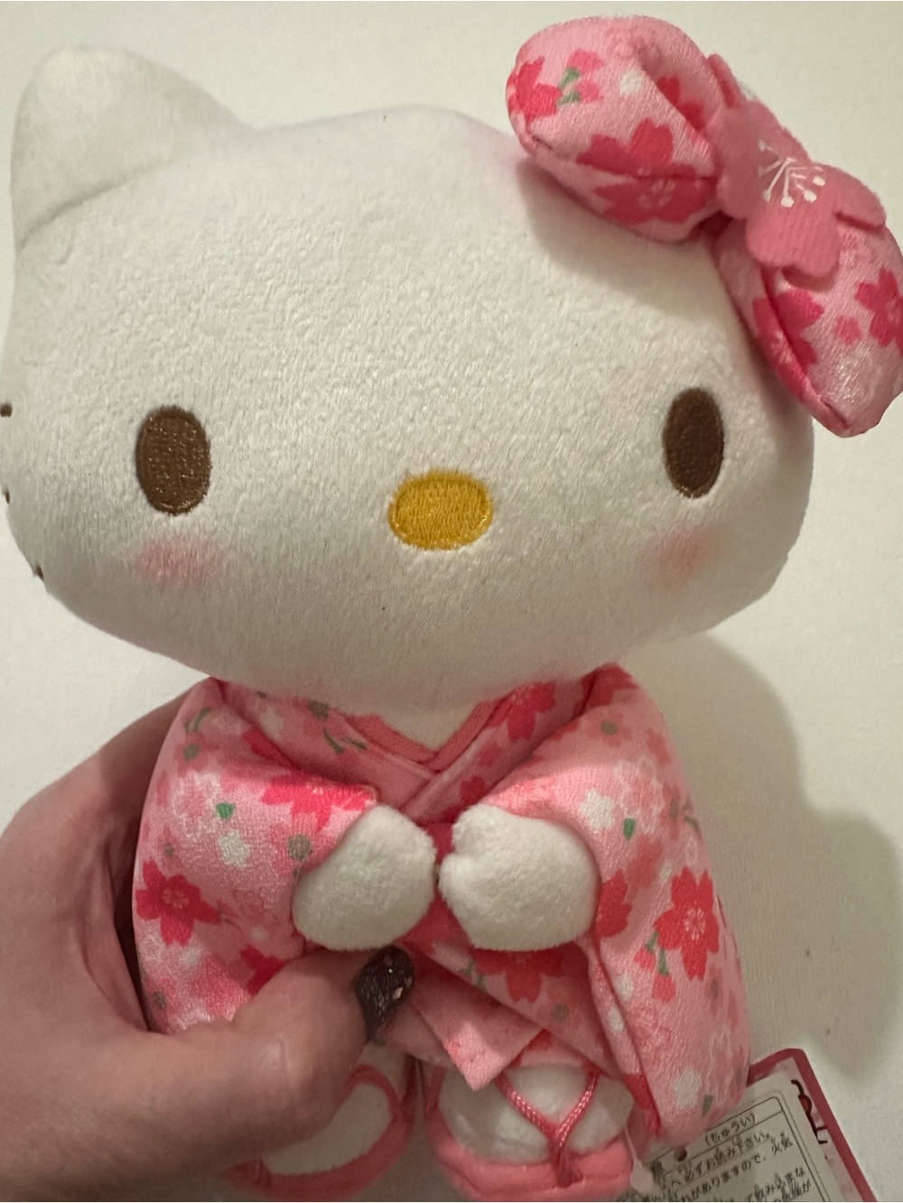 Sanrio Hello Kitty Hello Kitty Plush Toy (Sakura Kimono) From Japan NWT - Picture 5 of 13